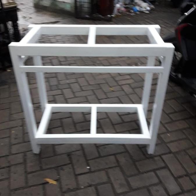 Rak Aquarium 60X40 Tinggi.80 Besi Holo 4X4