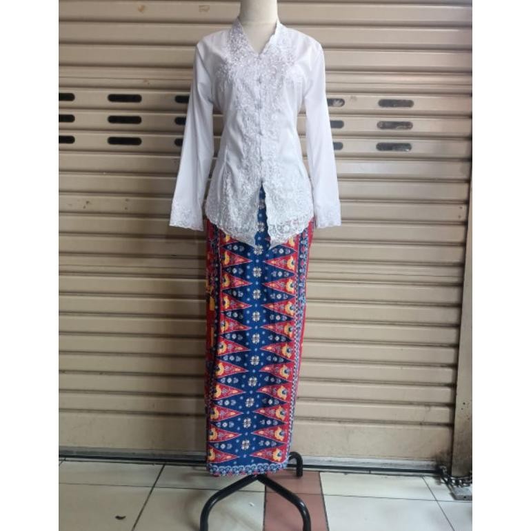 KEBAYA ENCIM/STELAN KEBAYA ENCIM PUTIH