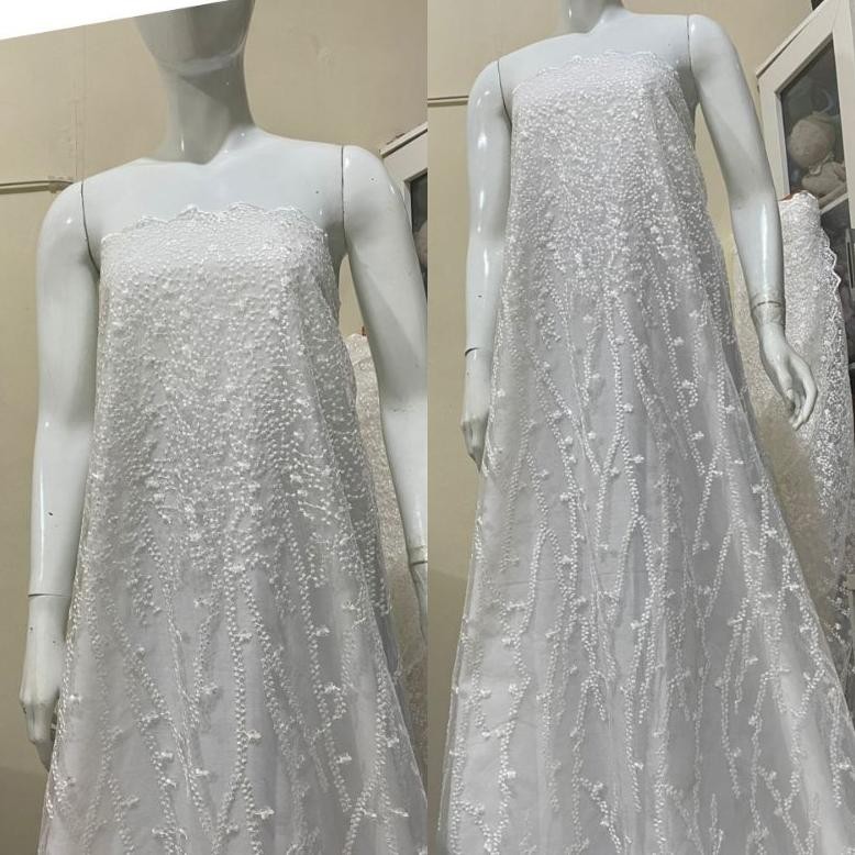 (COD) KAIN TILE. BAHAN TILE. BAHAN KEBAYA, TILE MUTIARA. TILE MUTIARA METERAN. TOKO KAIN. TOKO MURAH