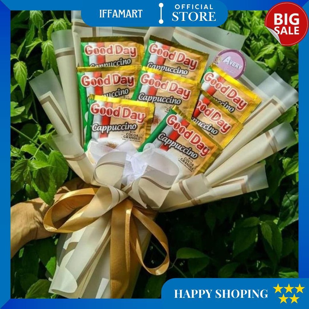 

Buket Kopi / Hadiah Wisuda / Hadiah Ulang Tahun / Hampers Kopi / Buket Murah Jogja Promo Puncak