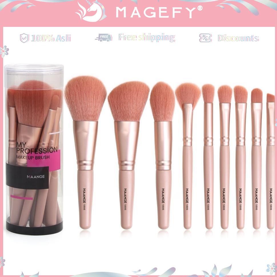 

baru set kuas make up 15pcs profesional | brush wajah mata lengkap xz15