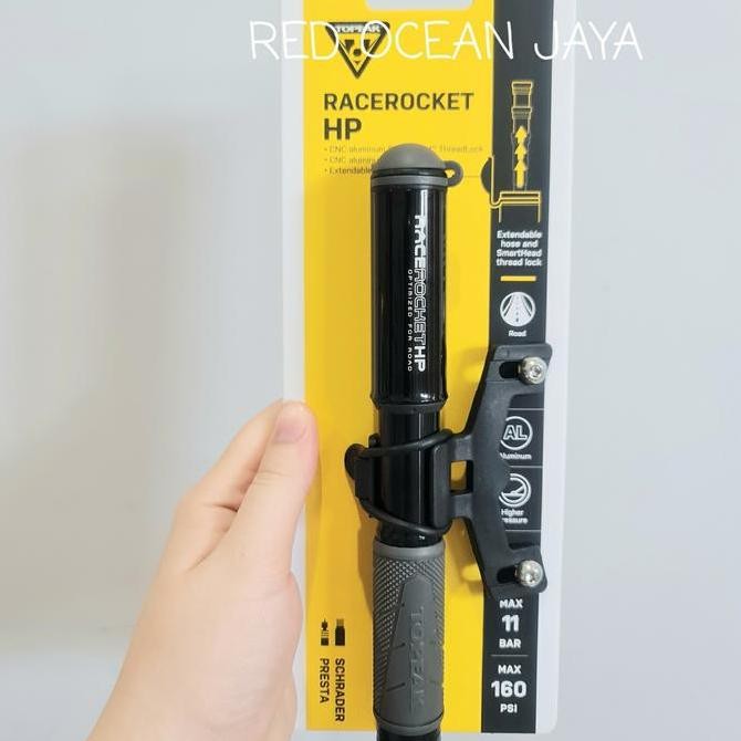 NEW Minipump topeak race rocket 160pso mini pump pompa sepeda racerocket