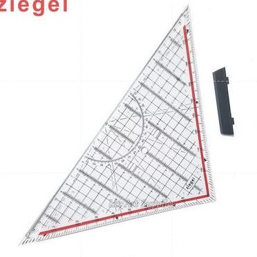 

BEBAS ONGKIR - SEGITIGA PEGANGAN ZIEGEL PENGGARIS SEGITIGA ORI / MOR 30 cm/ Germany
