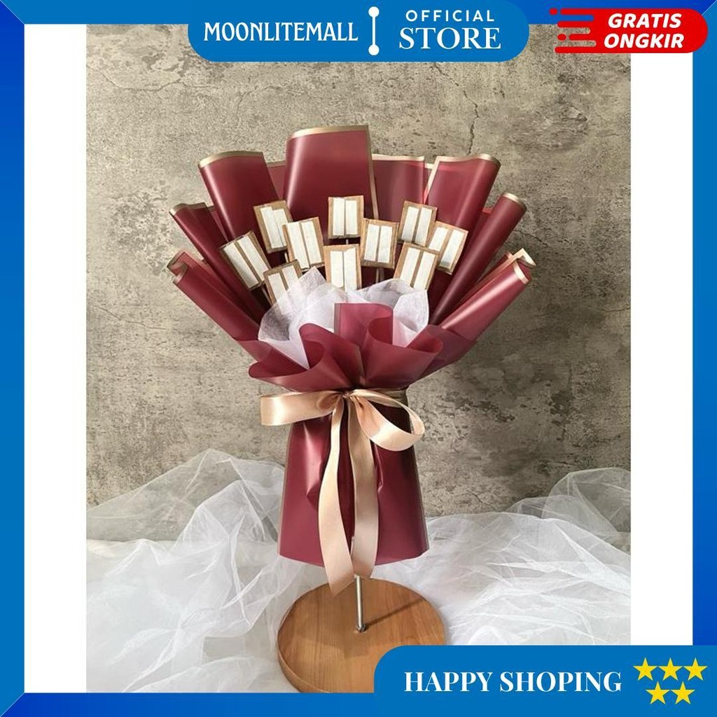 

[Kb Snack] Kerangka Snack Bouquet Buket | Buket Snack Kosongan | Buket Wisuda | Buket Bunga Artificial Terlaris