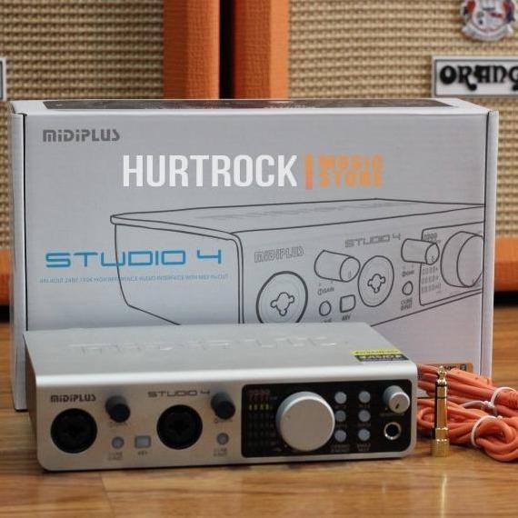 Midiplus Studio 4 Professional Soundcard Recording 4 Channel
