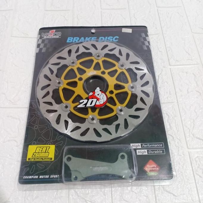 piringan cakram disk disc depan 260 mm moto 1 beat Scoopy vario