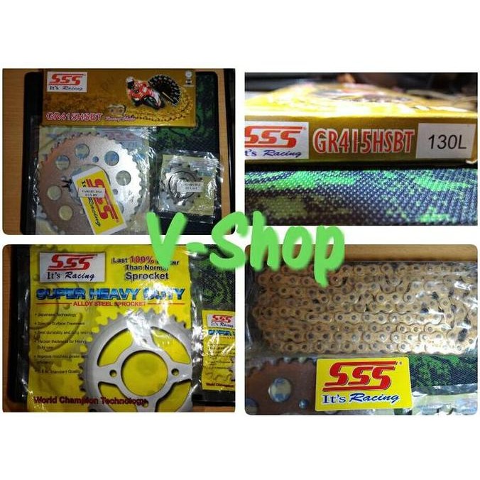 Gear Set SSS New Jupiter MX