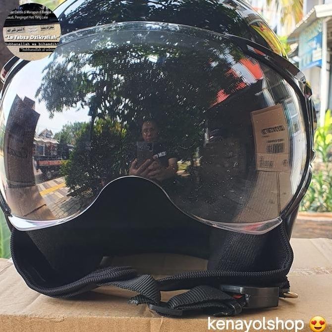 helm yamaha all new lexi original