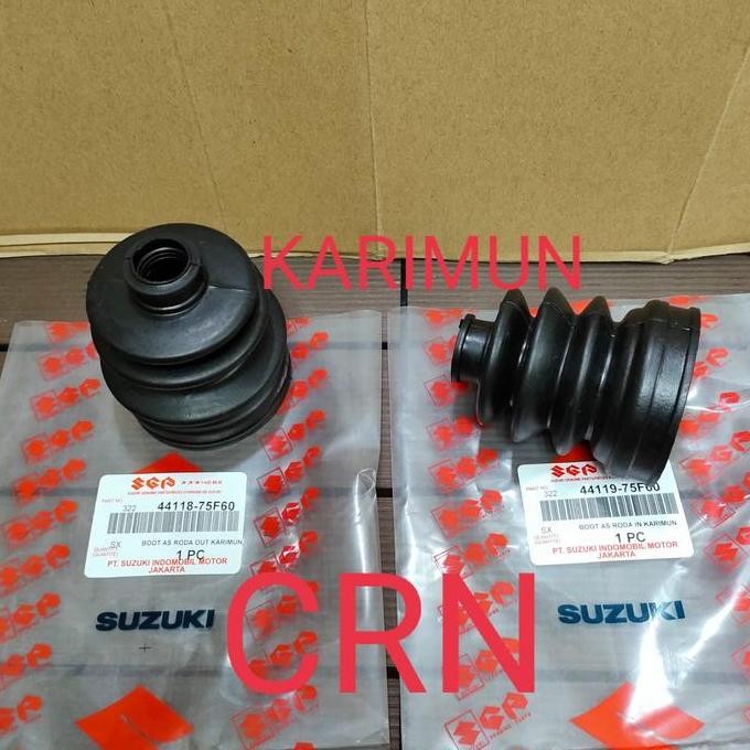 . BOOT CV JOINT IN OUT SUZUKI KARIMUN 1SET