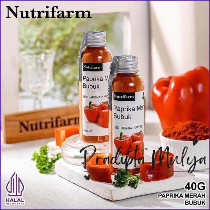 

Gass.! Nutrifarm Paprika Merah Bubuk 40 Gram Dan 160 Gram