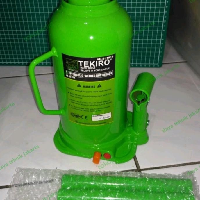 Dongkrak botol tekiro 20 Ton hydraulic Jack tekiro 20 ton new