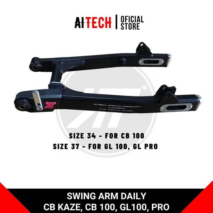 Swing Arm Kaze CB, GL 100 Begel Panjang Daily Harian Aitech