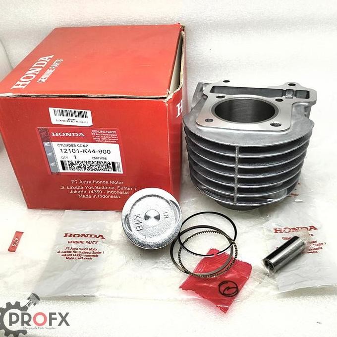 BLOK SEHER KIT PISTON RING BEAT ESP, SCOOPY ESP VARIO 110 FI K44 ORI