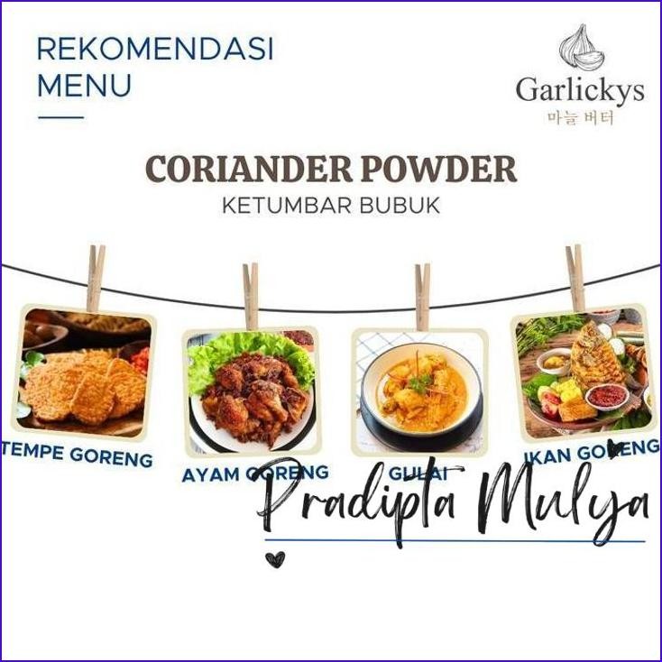 

Paling Murah.! Ketumbar Bubuk Asli Premium Coriander Powder Bubuk Ketumbar Garlickys