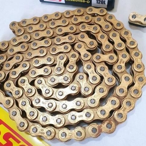 . SSS Rantai Rante Gold Emas 428 415 520 SB HSB HSBT 110L 120L 130L 140L