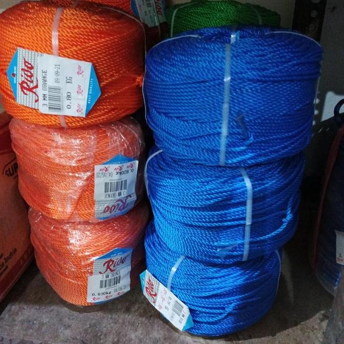 

ready tambang tali nylon plastik 3mm