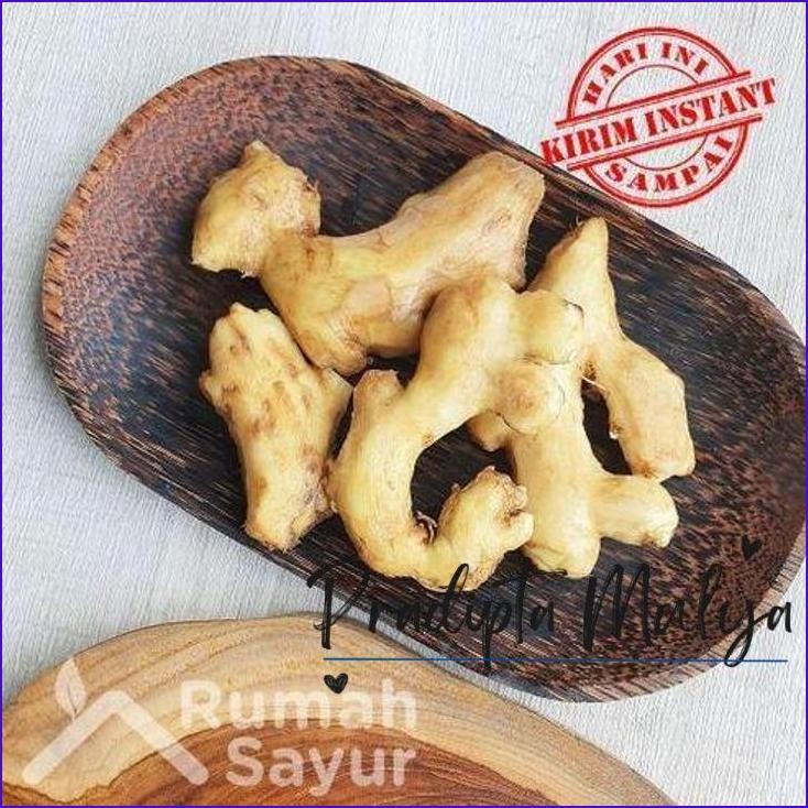 

New..!! Rumah Sayur Jahe Kupas [250 Gram]