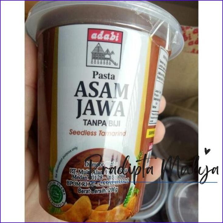 

Masih Ada.! Asam Jawa Tanpa Biji Pasta Asam Jawa Adabi 200Gr