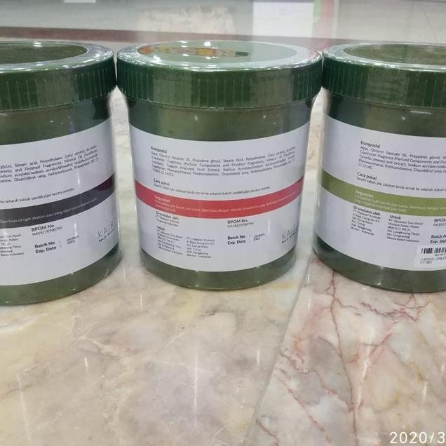 Kairos Body Scrub 1G Scrub Badan