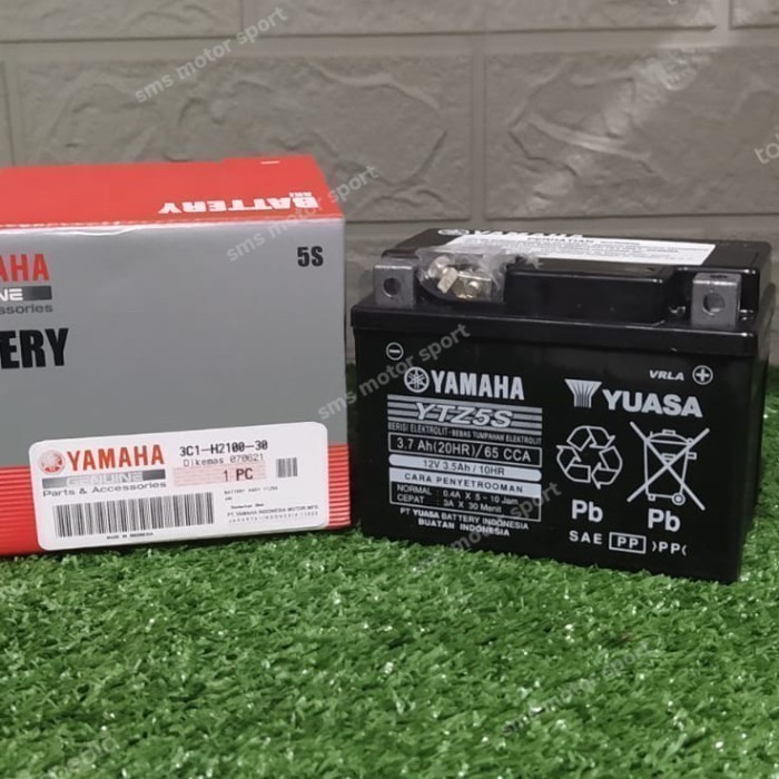 3C1-H2100-30 BATTERY ASSY YTZ5S ORIGINAL YAMAHA