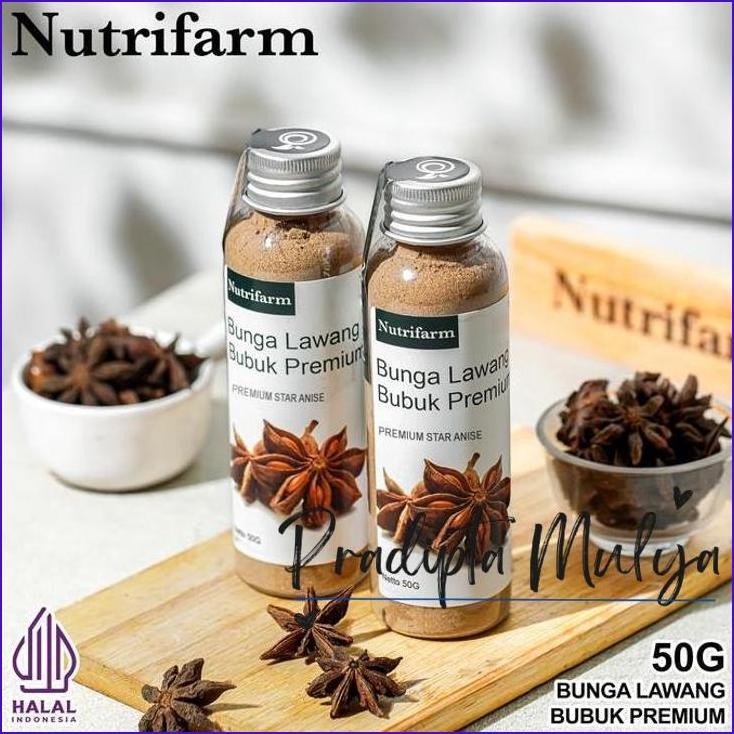 

Murah..!! Nutrifarm Bunga Lawang Bubuk 50Gram Dan 150Gram