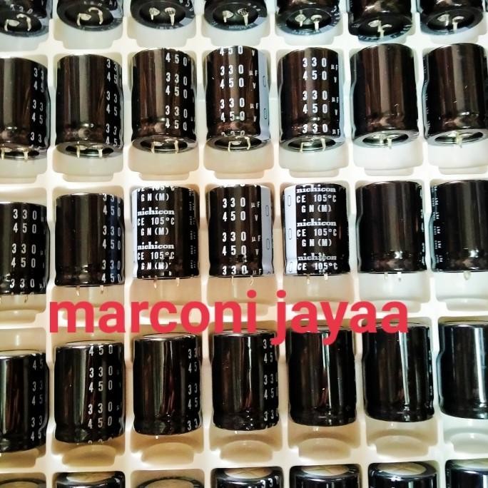 [Expert] kapasitor Elco 330uf 450volt"NICHICON"