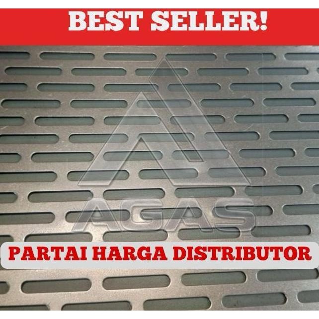 Plat Lubang Besi Perforated Kapsul 5x30mm
