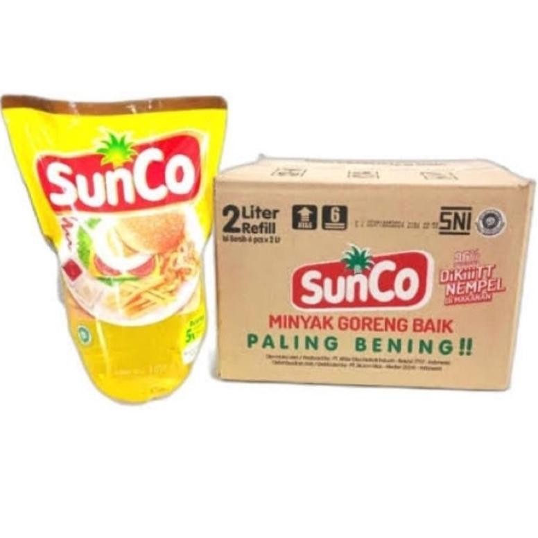 

Minyak Goreng Sunco 2Liter - Minyak Goreng Sunco Refil Kemasan 2Liter Murah Viral