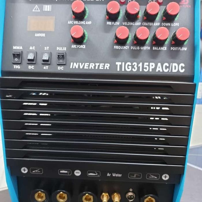 Mesin Las Aluminium 315P Ac/Dc Trafo Las Tig Argon 315 Original Dan Terpercaya