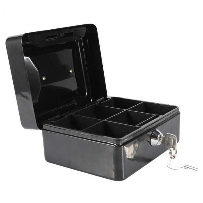 Brankas Brangkas Brankas Besi Mini Kotak Uang Perhiasan Kunci Manual