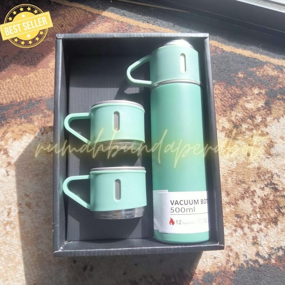 THERMOS VACUM FLASK SET SULTAN GROSIR TERMURAH