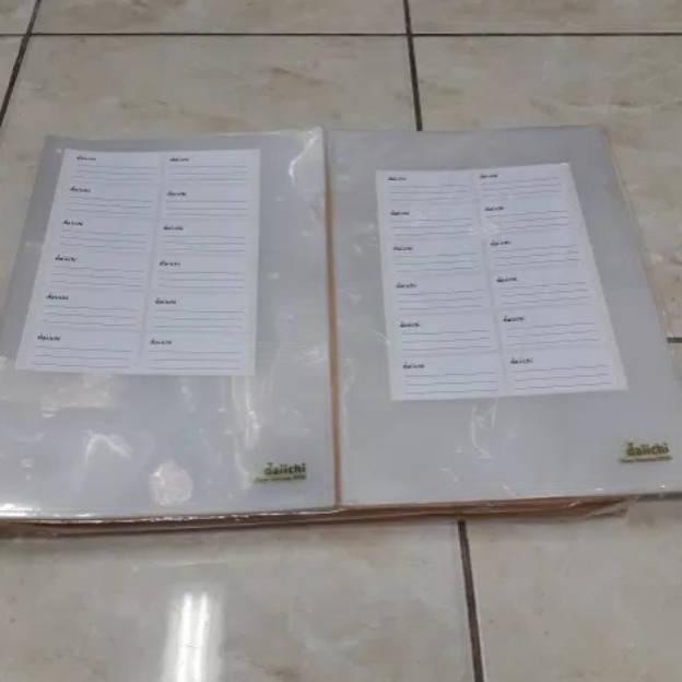 

TERLARIS Map L Daichi Ukuran Folio Atau A4 Warna Bening Per Lusin Siap kirim