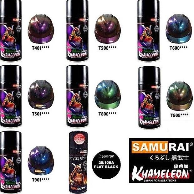 TERLARIS SAMURAI PAINT T401**** T501**** T600**** T800**** T901**** BUNGLON CAT PILOX PYLOX LEMBAYUN