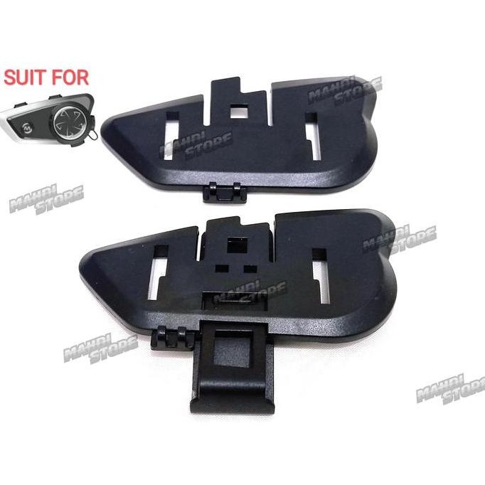 TERLARIS - Bracket Breket Clamp Kit Clip Klip Mounting Bluetooth Intercom Helm Retouch X5 Not Ejeas 