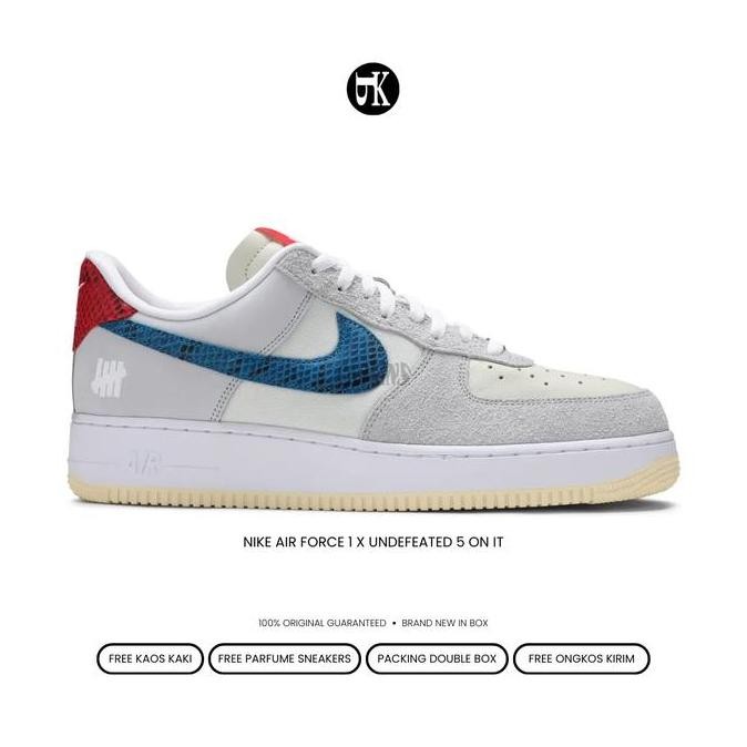 Sepatu Nike Original - Nike Air Force 1 X Undefeated/Sneakers Original (Best Quality)