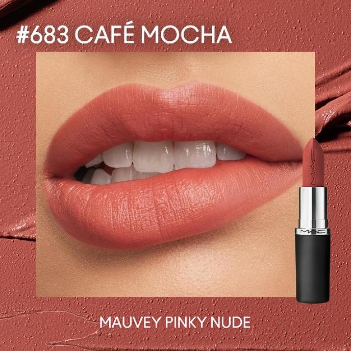 TERBARU - MAC MACXIMAL Silky Matte Lipstick Best seller - CAFE MOCHA