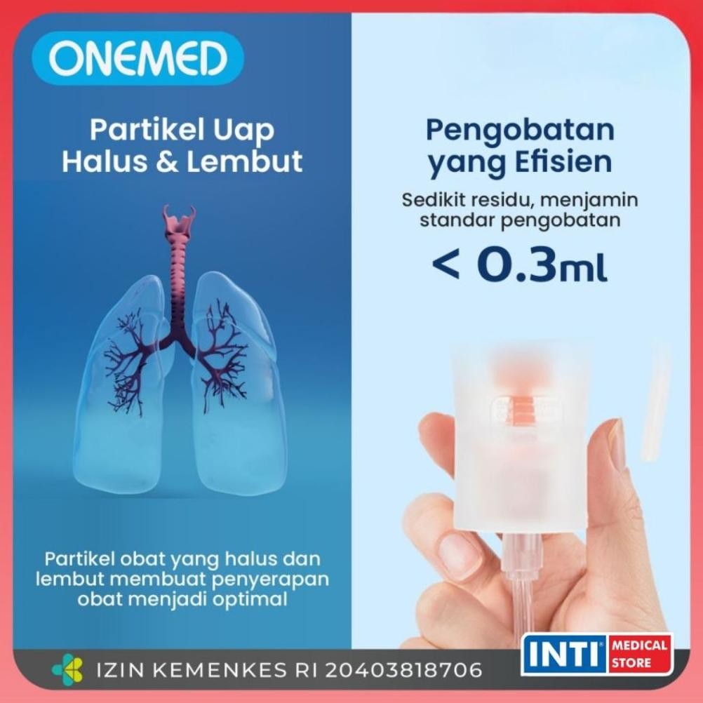 ONEMED Nebulizer Onemed 405A / Compressor Nebulizer / Alat Uap RJ