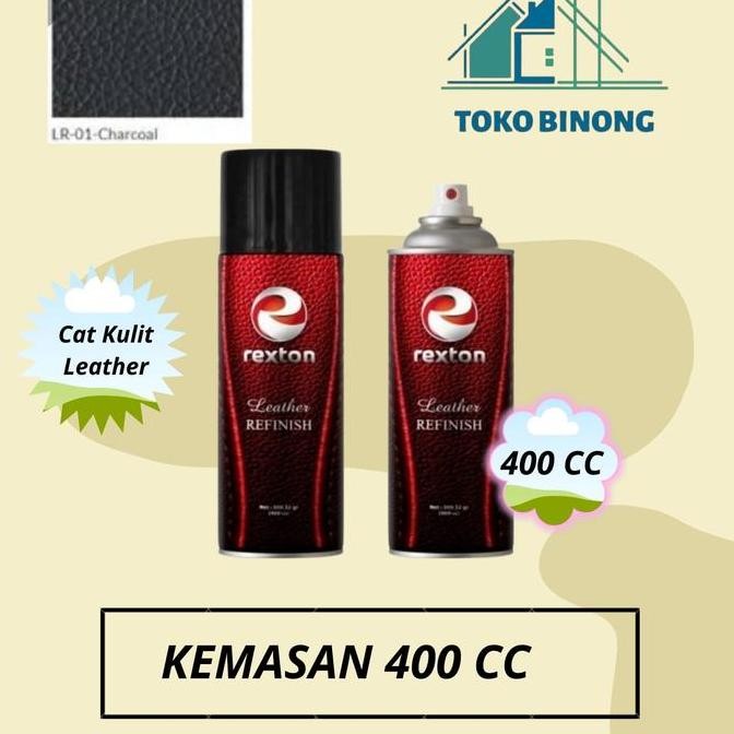 PROMO Cat Spray Cat Semprot Kulit REXTON Refinish Leather 400 CC