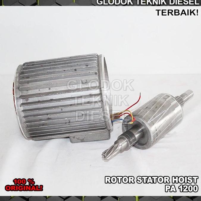 Pazto Sparepart Rotor Stator Electric Hoist PA 300 - 600 - 1200 KG ORI