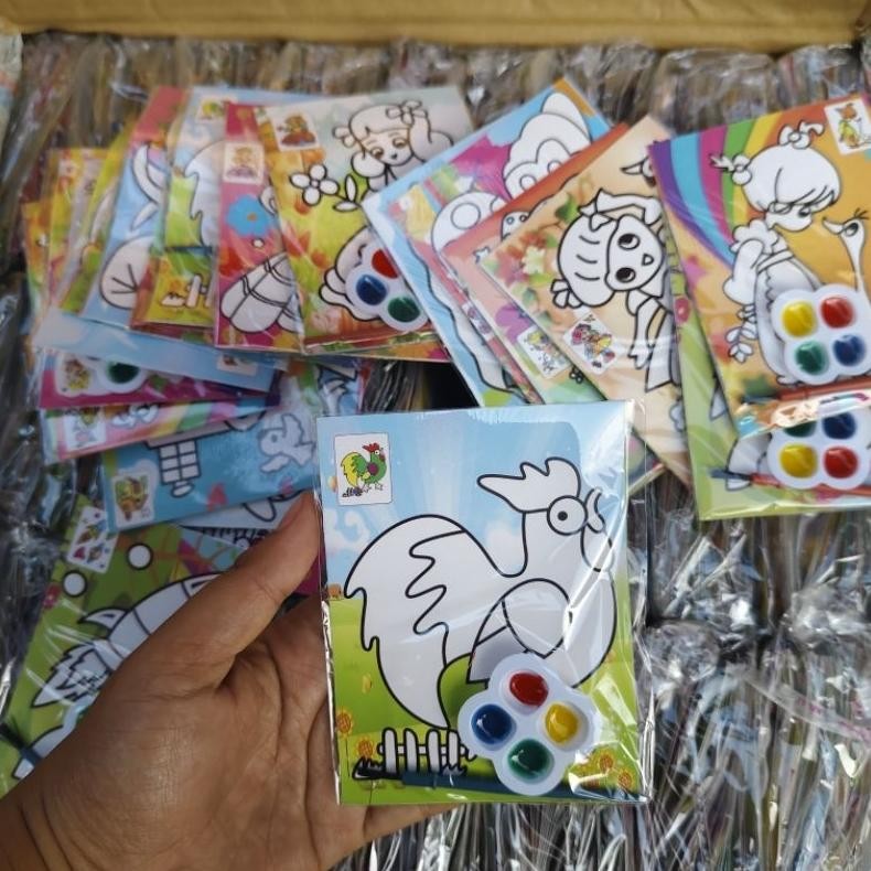 

50pcs CAT AIR KECIL mewarnai cat air ukuran 8 11 cm