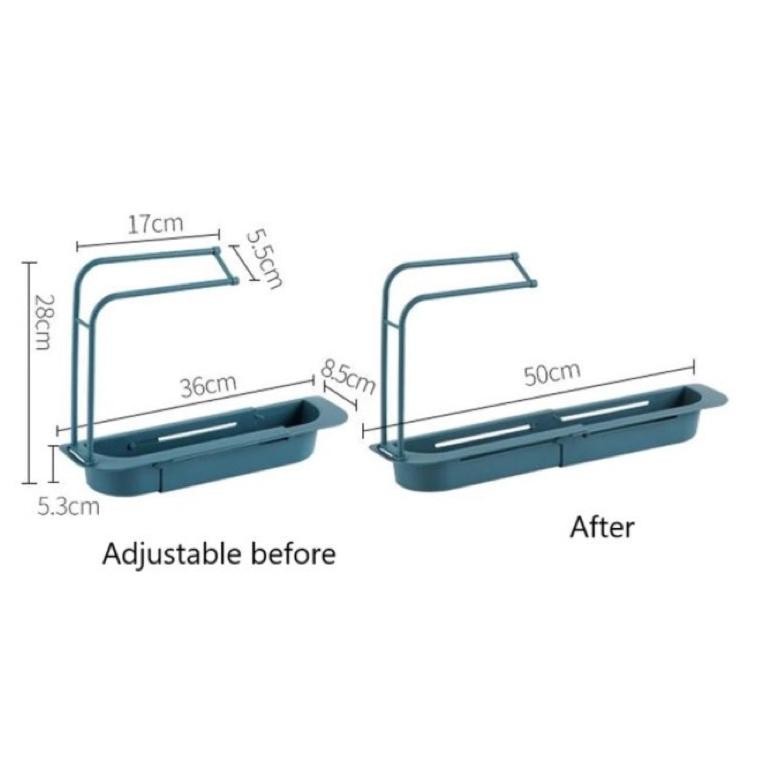 Rak Wastafel Dan Gantungan Kain Serbet Unik Panjang Lap Sabun Spons Bahan Plastik Terlaris