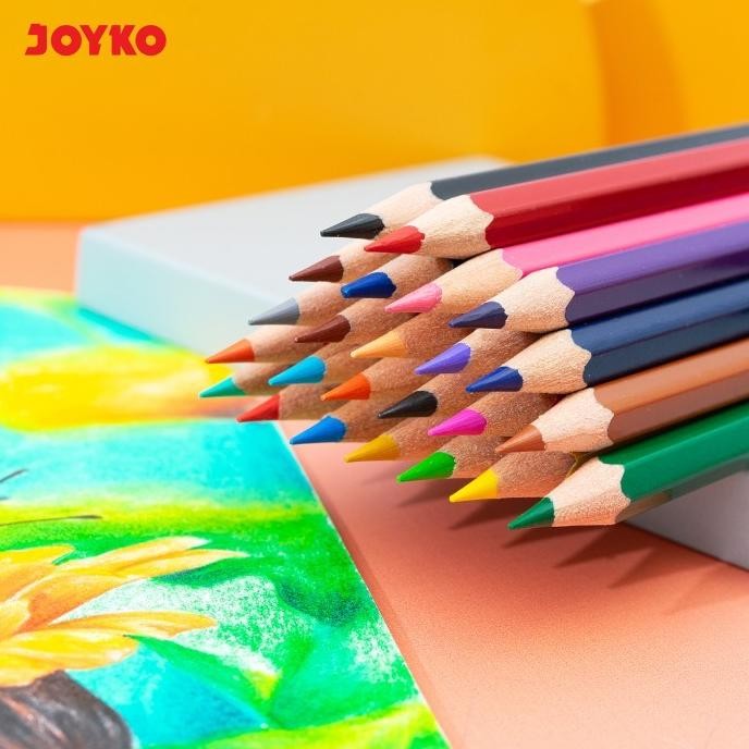 

Pk32 Premium Color Pencil Pensil Warna Premium Joyko Cp-0131 Pk32