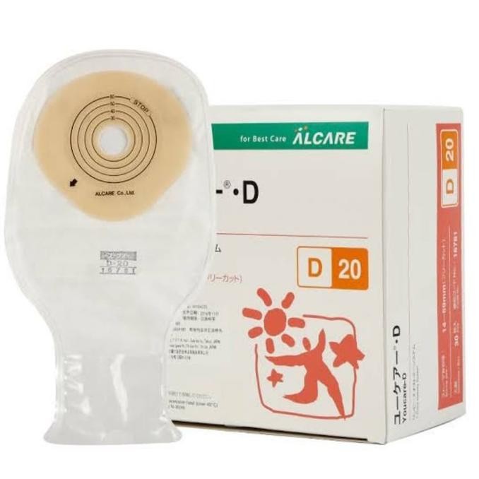COLOSTOMY BAG ALCARE 16771/ALCARE COLOSTOMY BAG/KANTONG KOLOSTOMI