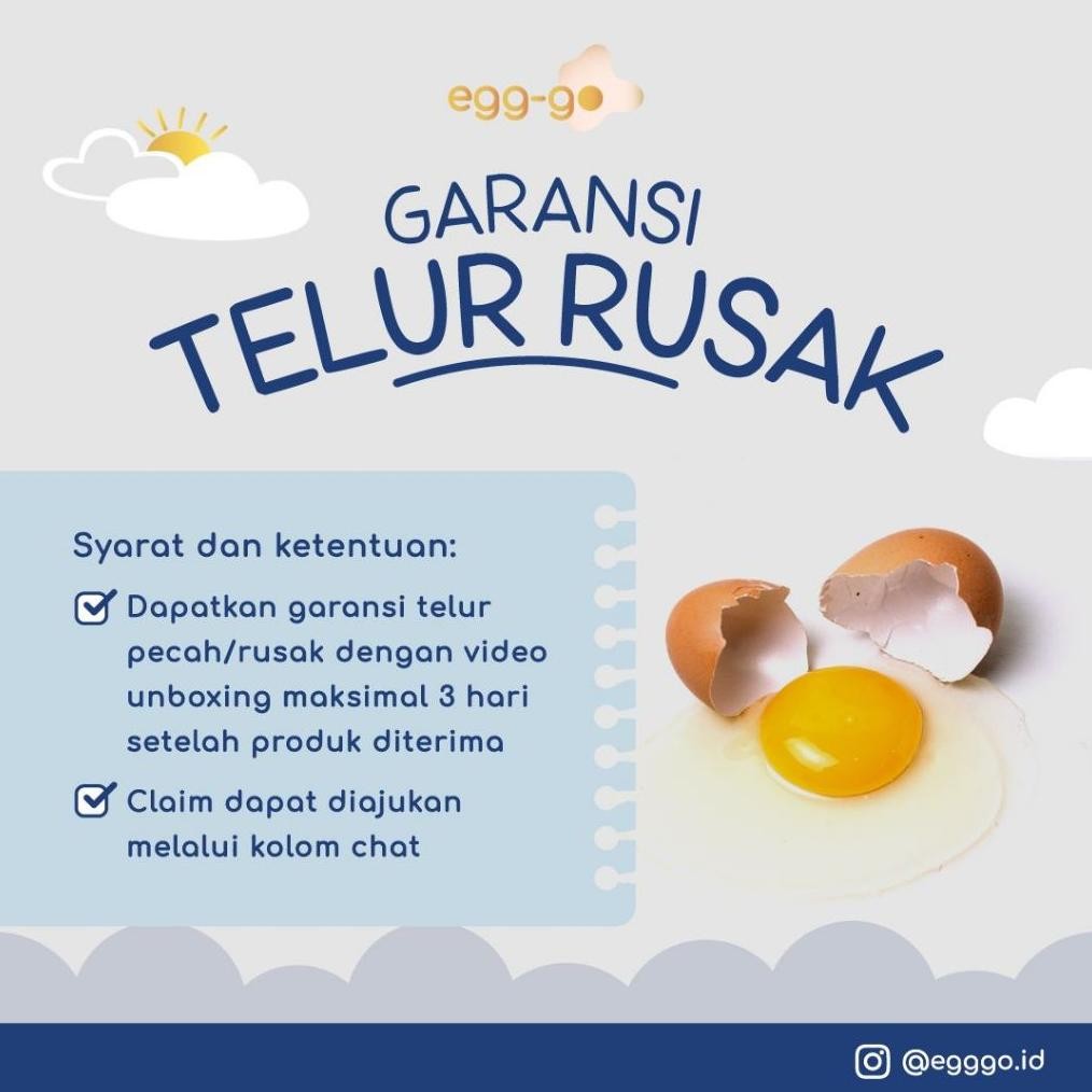 

EGG-GO BOOST (TELUR RAMAH ALERGI, TINGGI VIT. D3 DAN ANTIOKSIDAN)