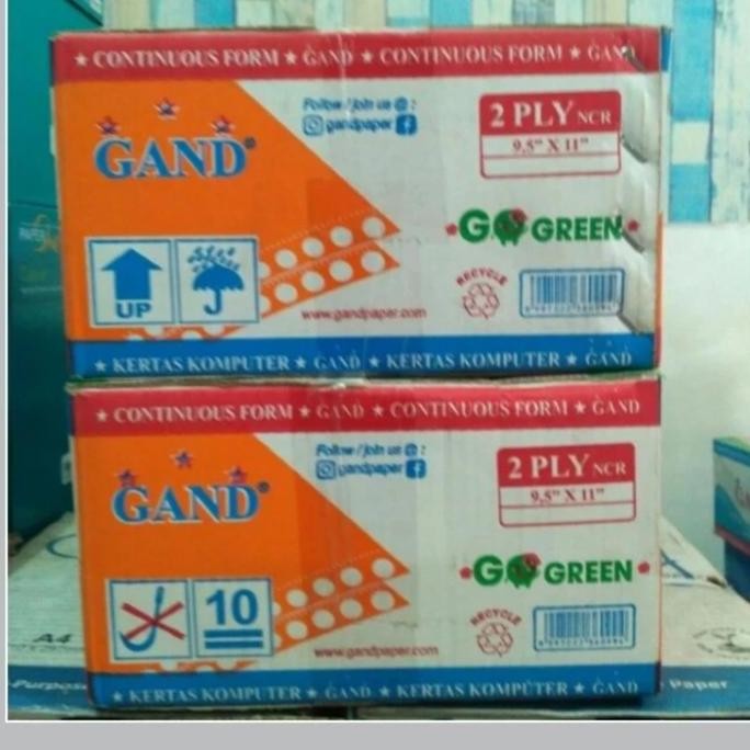 

TERBARU - kertas continuous form 2 ply 9.5 x 11 warna promo murah