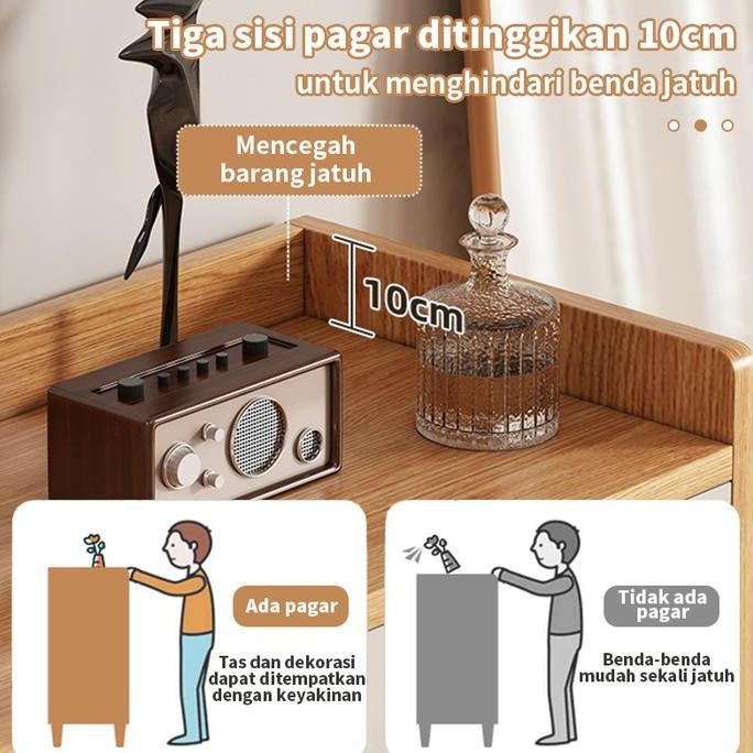 E-TIFE Furniture Rak Sepatu / Lemari Rak Serbaguna / Lemari Sepatu Minimalis Kayu Susun Penyimpanan 