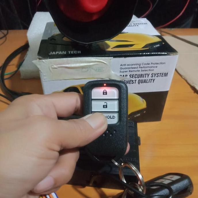 alarm mobil universal remot honda jazz
