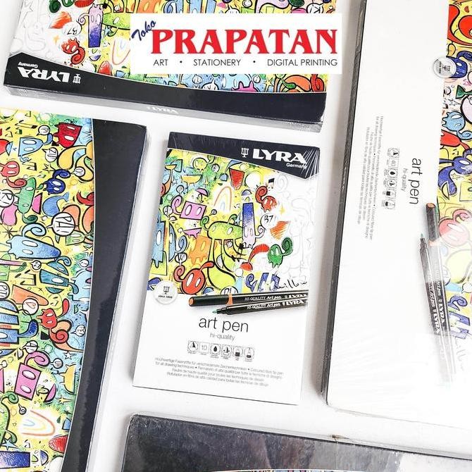 

Sale Lyra High Quality Art Pen Set Metal Box