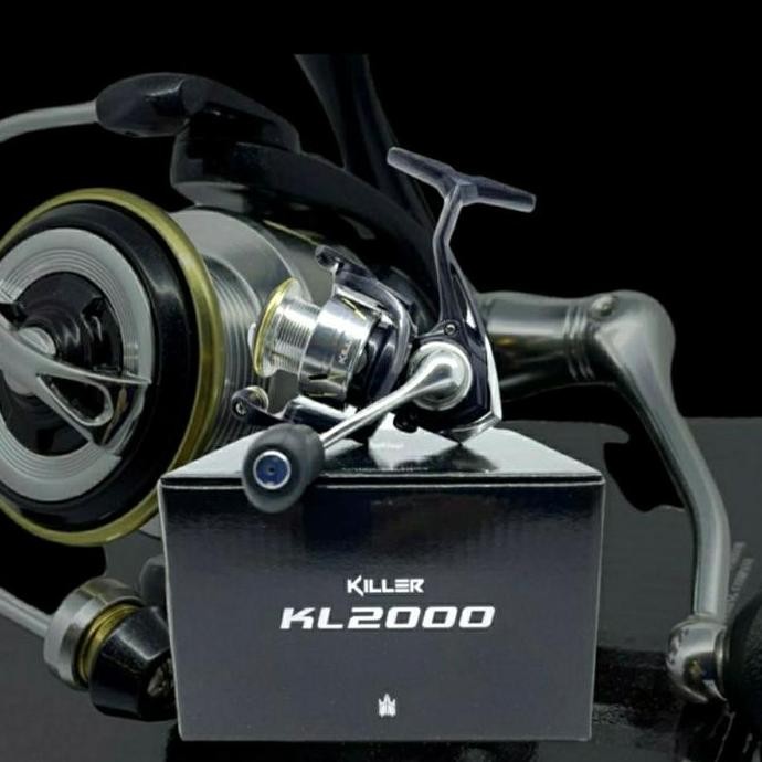 BEBAS ONGKIR - New Reel Tridentech Killer 21 Metal Body 1000-2000-3000-4000-5000Tride