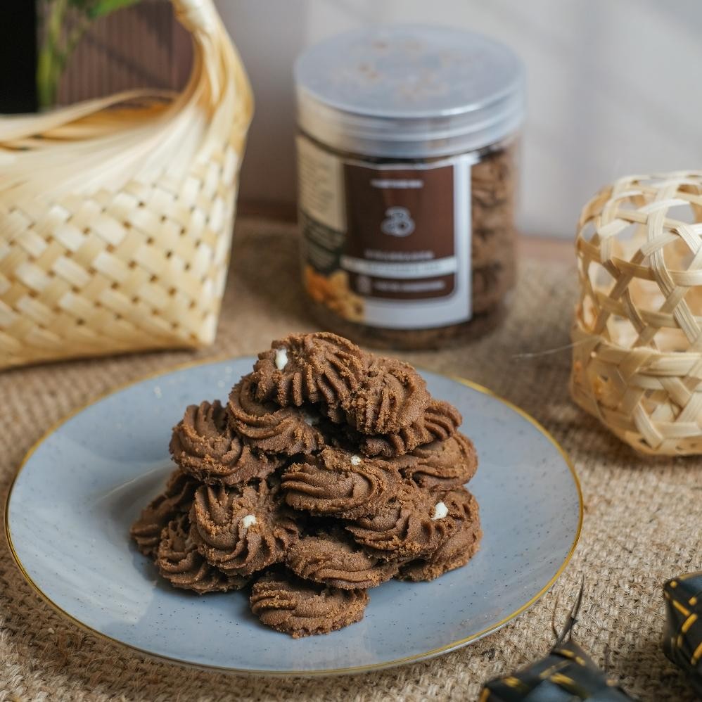 

Cod Beli 1 Gratis 1| Kue Semprit Pure Choco | Bibasnacks He-146